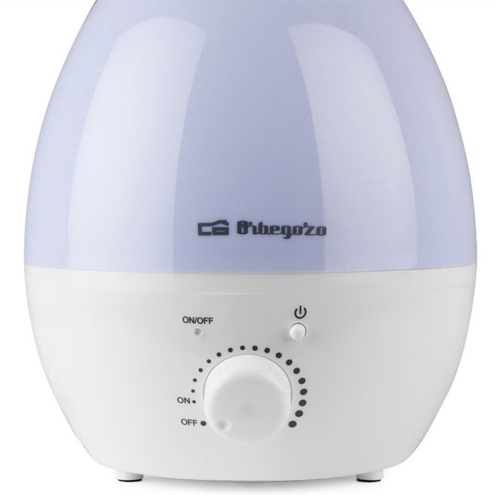 Orbegozo Humidificador HU 2013 con Capacidad 1.3L Orbegozo Humidificador HU 2013 con Capacidad 1.3L